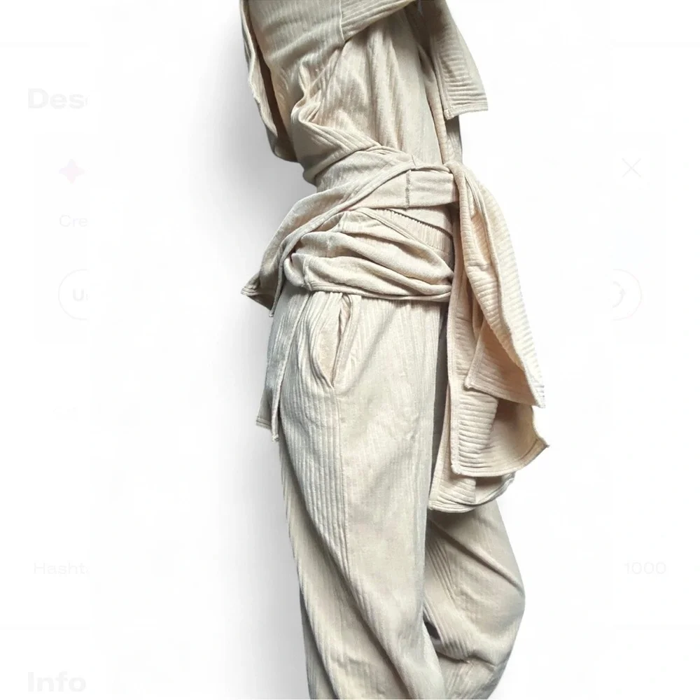 Baserange Tour Sweatpants in Dust Beige - Picture 7 of 7